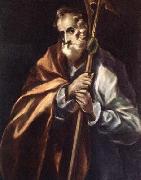 GRECO, El Apostle St Thaddeus Sweden oil painting artist